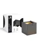 D'Lite Wall Light Elingen Aluminium Black Up & Down 4.9W 480lm - 830 Warm White | IP65 - Light Sensor